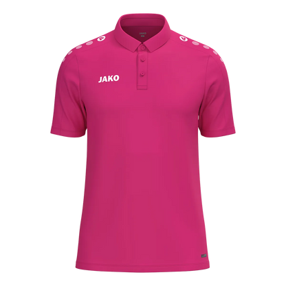 JAKO Poloshirt ONE Kurzarm Unisex deep pink Front 