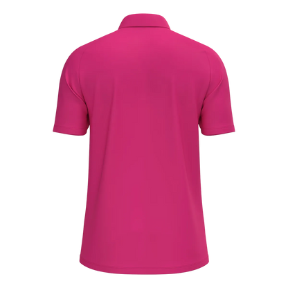 JAKO Poloshirt ONE Kurzarm Unisex deep pink Rücken 