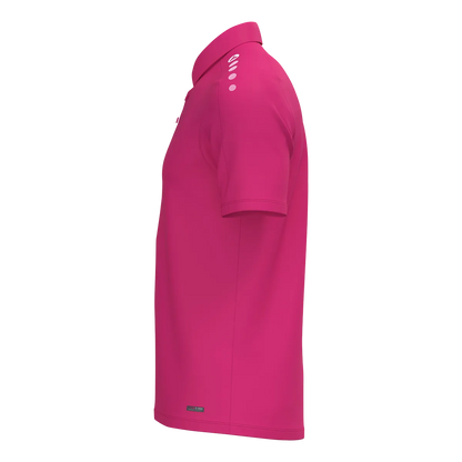 JAKO Poloshirt ONE Kurzarm Unisex deep pink Seite 