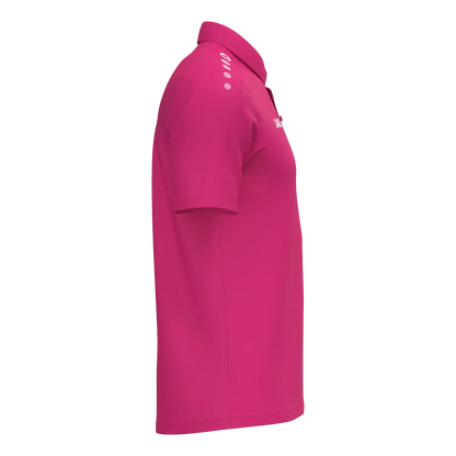 JAKO Poloshirt ONE Kurzarm Kinder deep pink Seite 