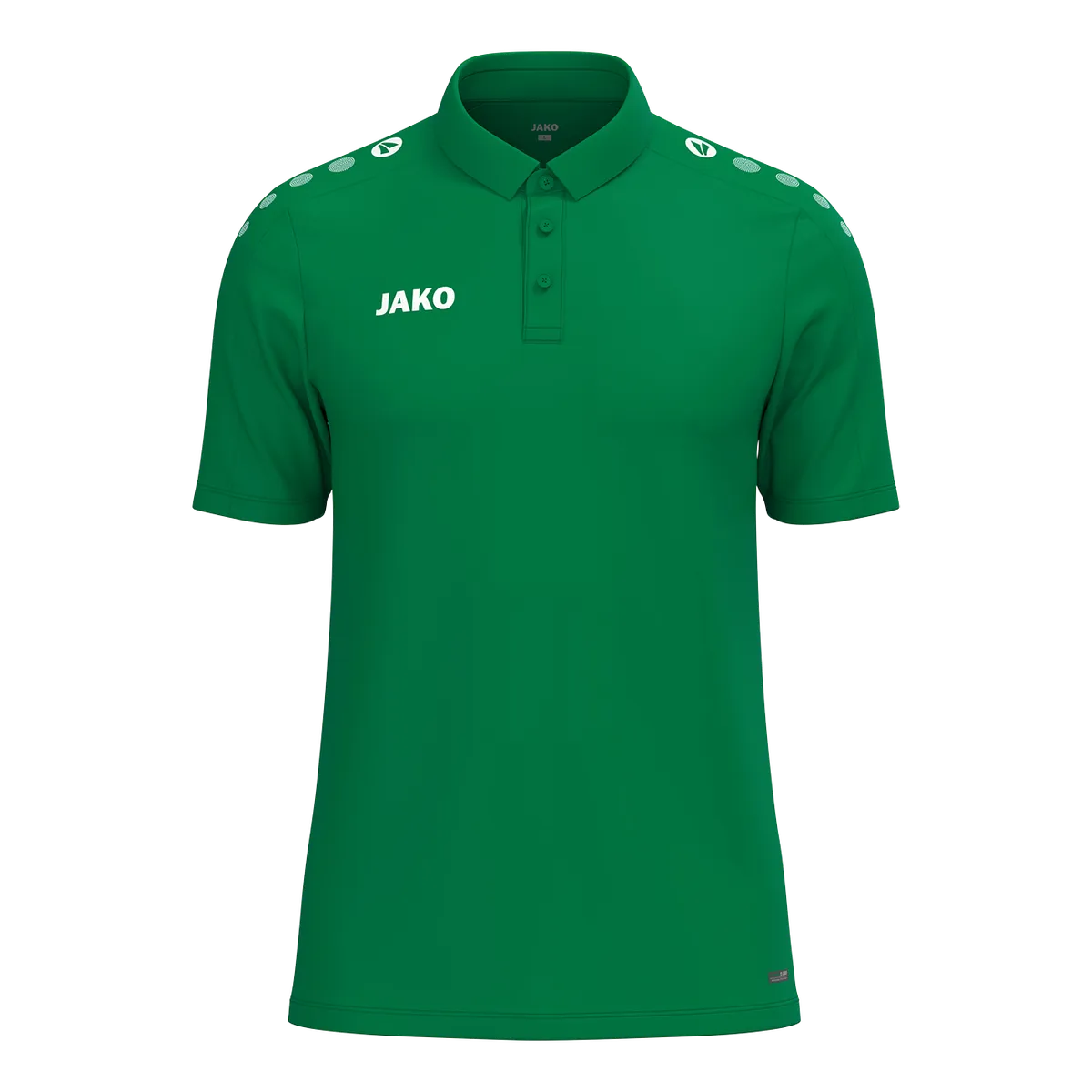 JAKO Poloshirt ONE Kurzarm Unisex sportgrün Front 
