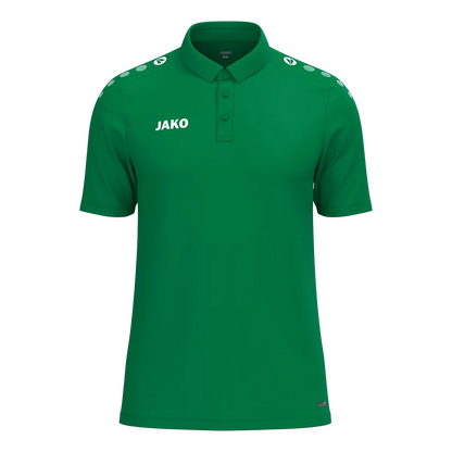 JAKO Poloshirt ONE Kurzarm Kinder sportgrün Front 