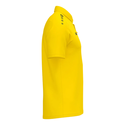 JAKO Poloshirt ONE Kurzarm Unisex gelb Seite 