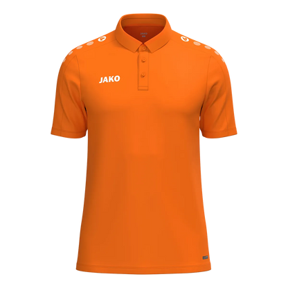 JAKO Poloshirt ONE Kurzarm Unisex neonorange Front 