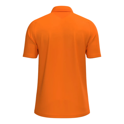 JAKO Poloshirt ONE Kurzarm Unisex neonorange Rücken 