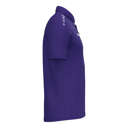 JAKO Poloshirt ONE Kurzarm Unisex violett Seite 