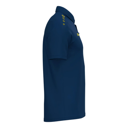 JAKO Poloshirt ONE Kurzarm Unisex navy/citro Seite 