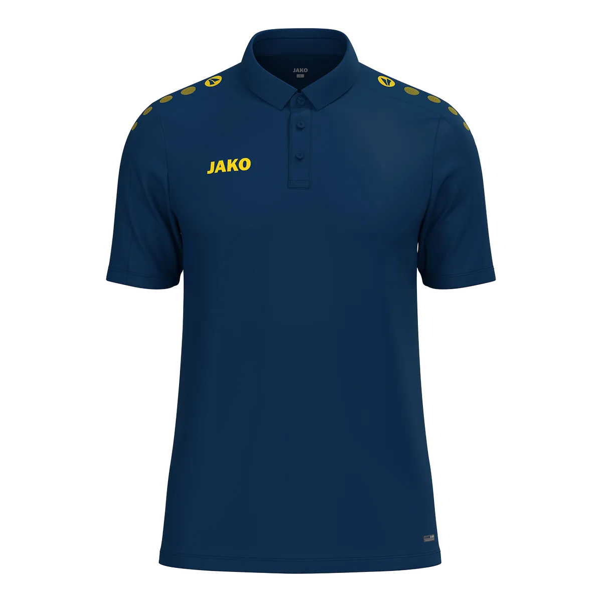 JAKO Poloshirt ONE Kurzarm Kinder navy/citro Front 
