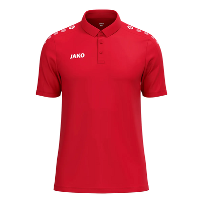 JAKO Poloshirt ONE Cotton Kurzarm Unisex rot Front 