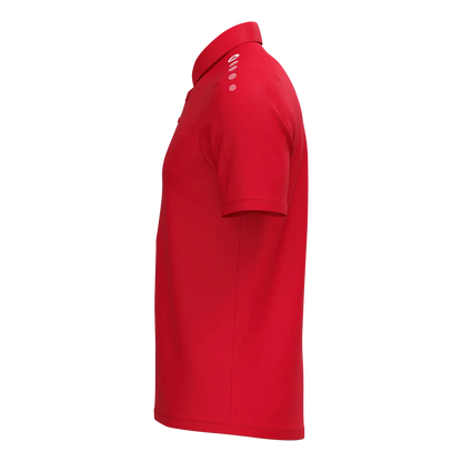 JAKO Poloshirt ONE Cotton Kurzarm Unisex rot Seite 