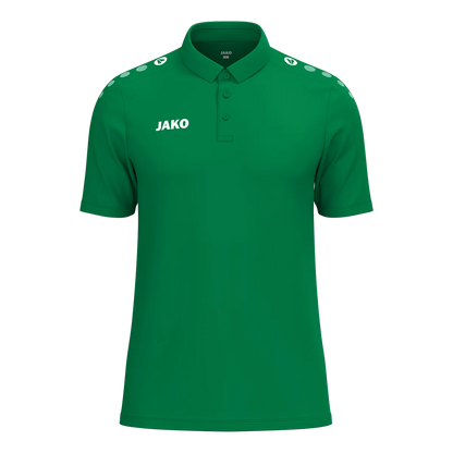 JAKO Poloshirt ONE Cotton Kurzarm Unisex sportgrün Front 