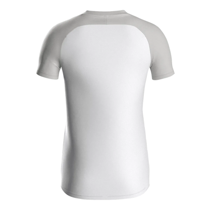 JAKO Poloshirt Iconic Kurzarm Unisex weiß/soft grey/anthra light Rücken 