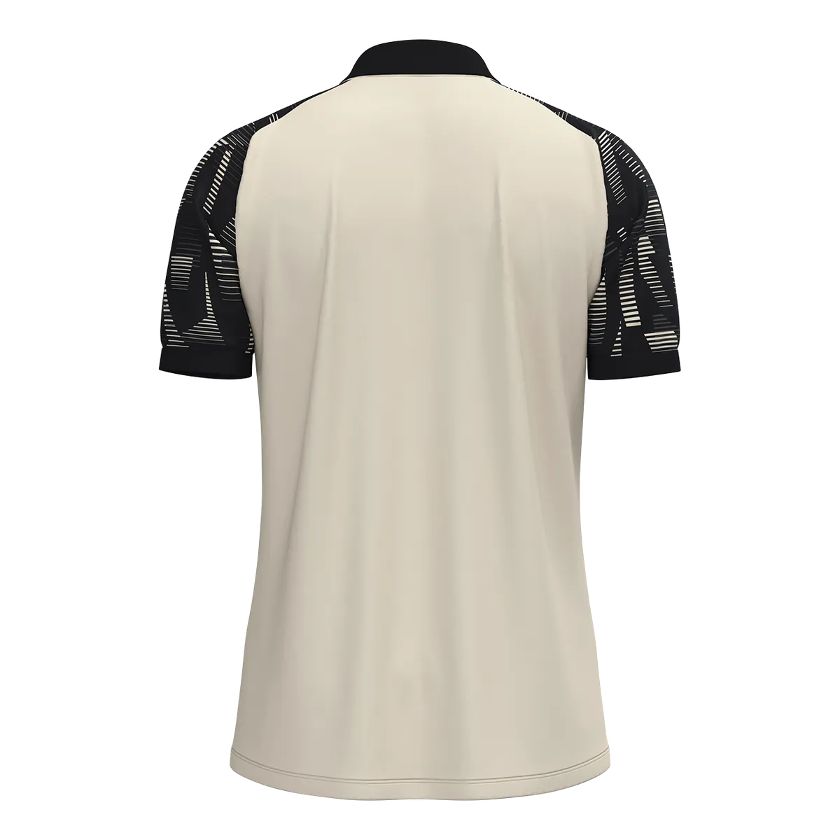JAKO Poloshirt Sonic Kurzarm Kinder off white/schwarz Rücken 