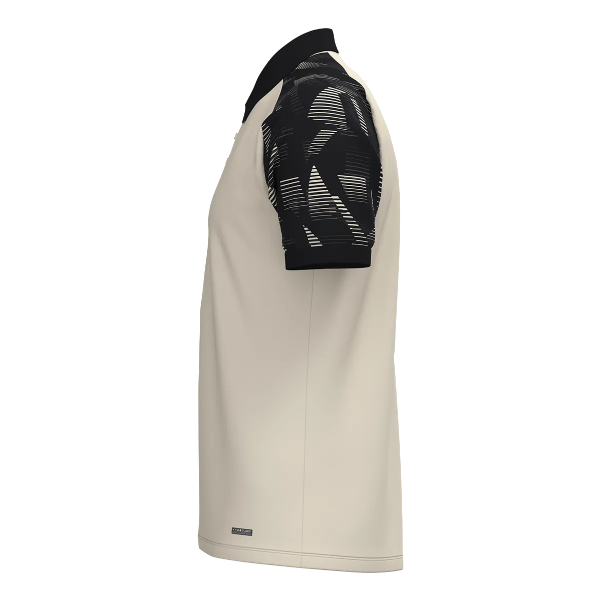JAKO Poloshirt Sonic Kurzarm Unisex off white/schwarz Seite 