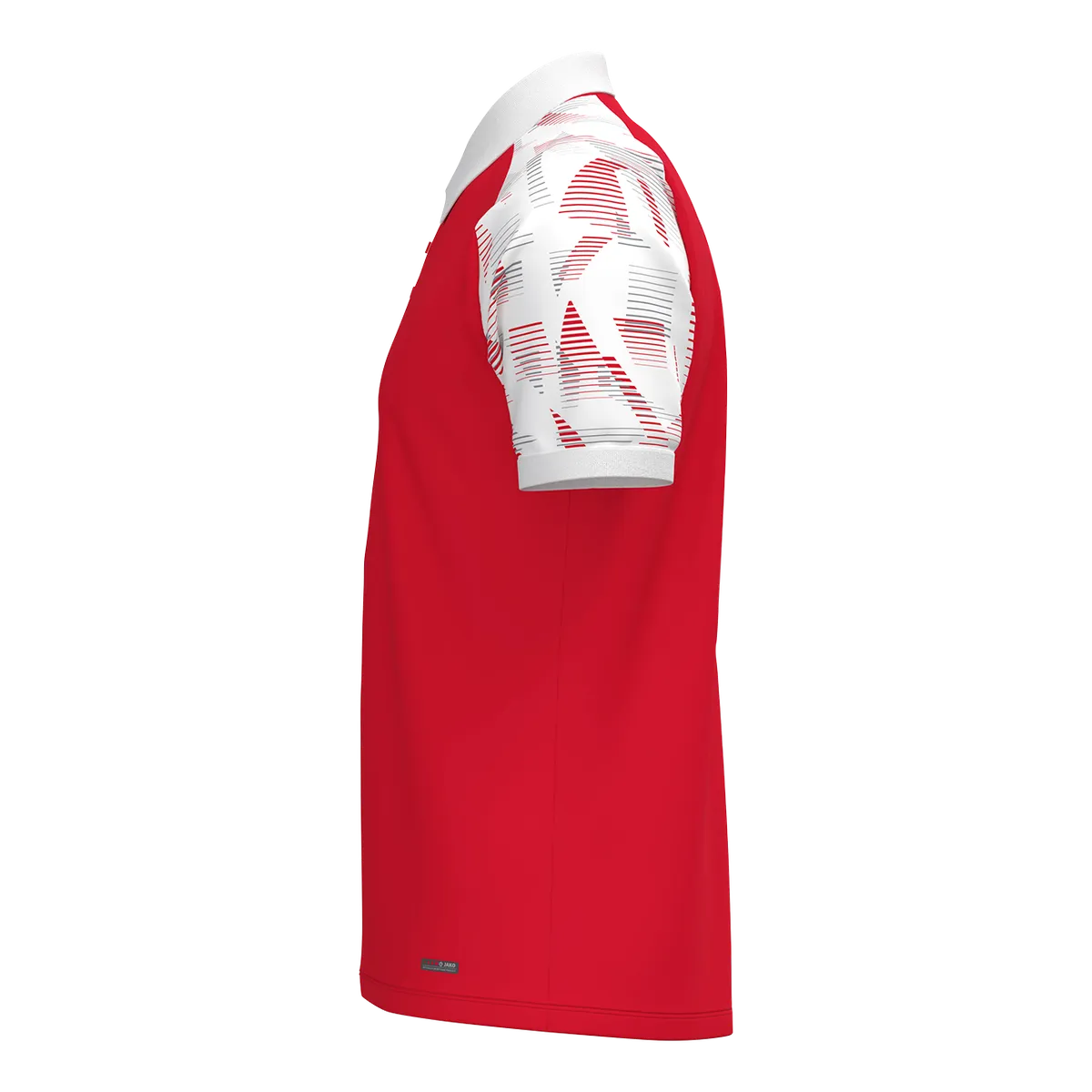 JAKO Poloshirt Sonic Kurzarm Kinder rot/weiß Seite 