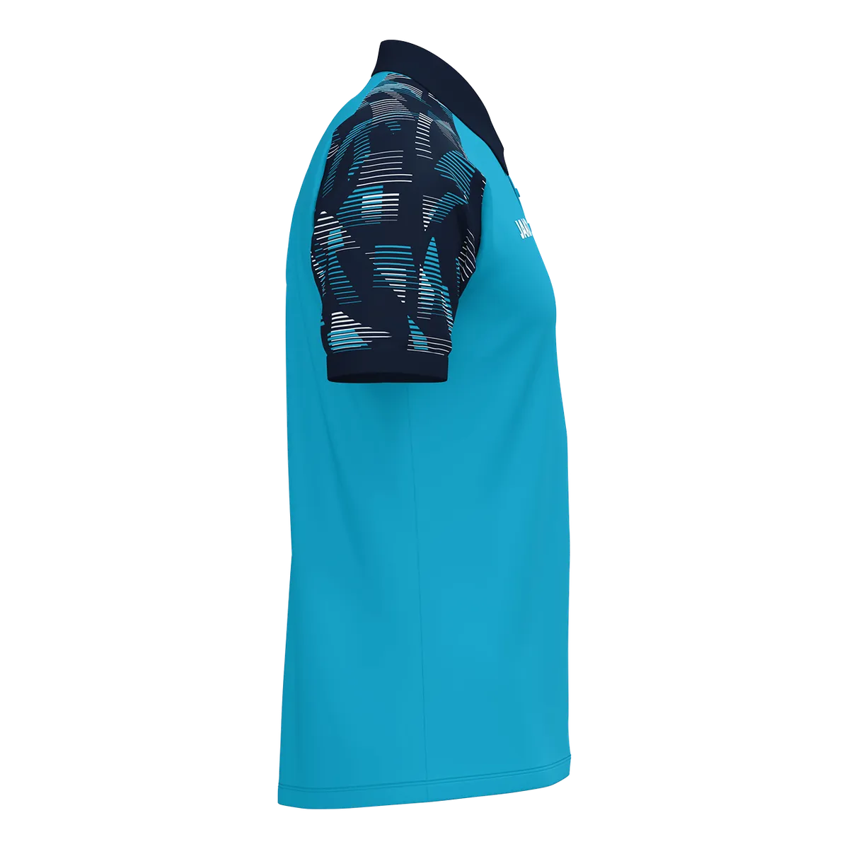 JAKO Poloshirt Sonic Kurzarm Unisex aqua/marine Seite 