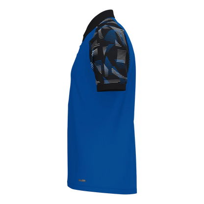 JAKO Poloshirt Sonic Kurzarm Kinder royal/schwarz Seite 