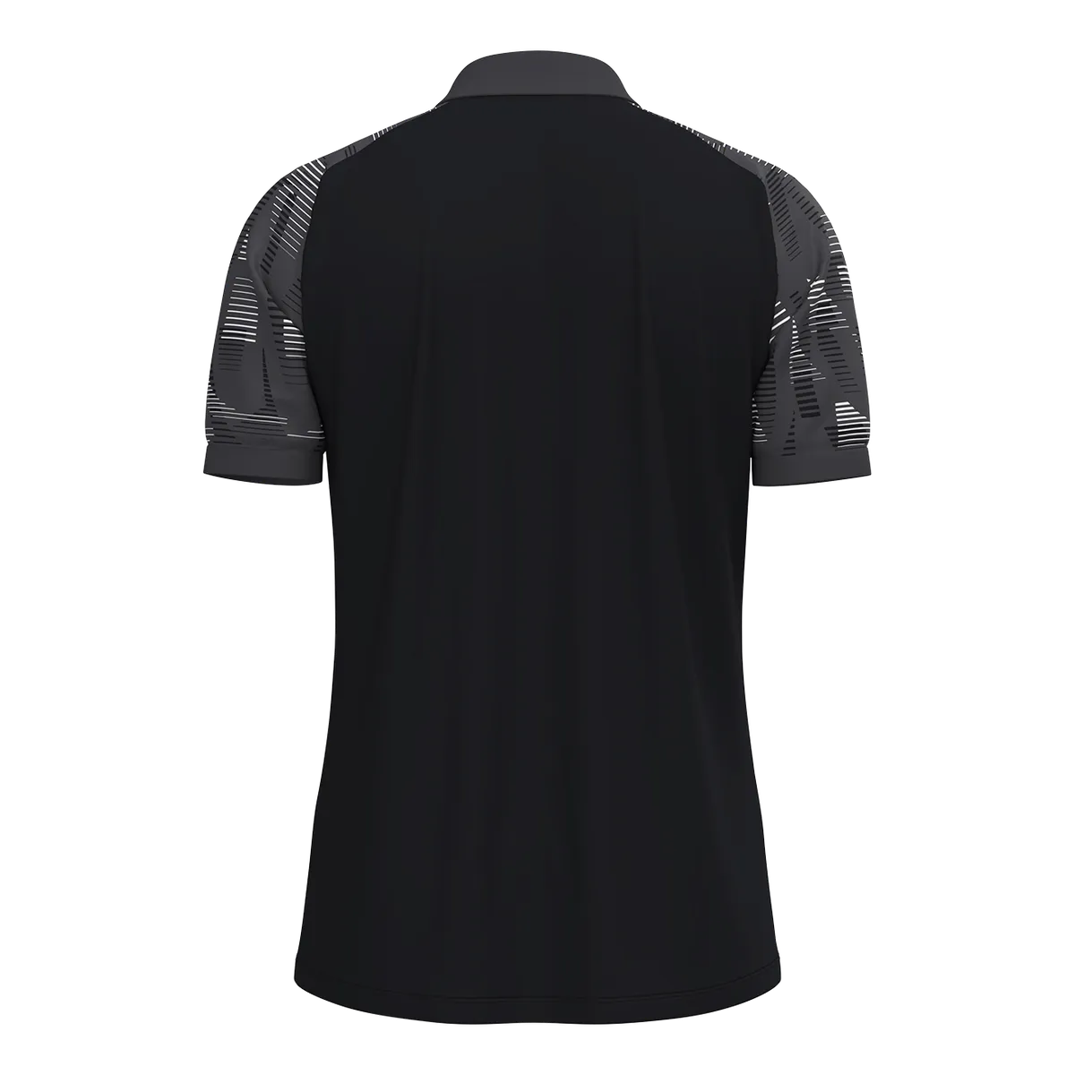 JAKO Poloshirt Sonic Kurzarm Unisex schwarz/anthrazit Rücken 