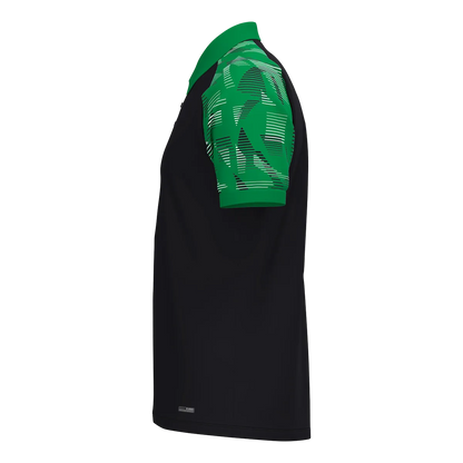JAKO Poloshirt Sonic Kurzarm Kinder schwarz/grün Seite 
