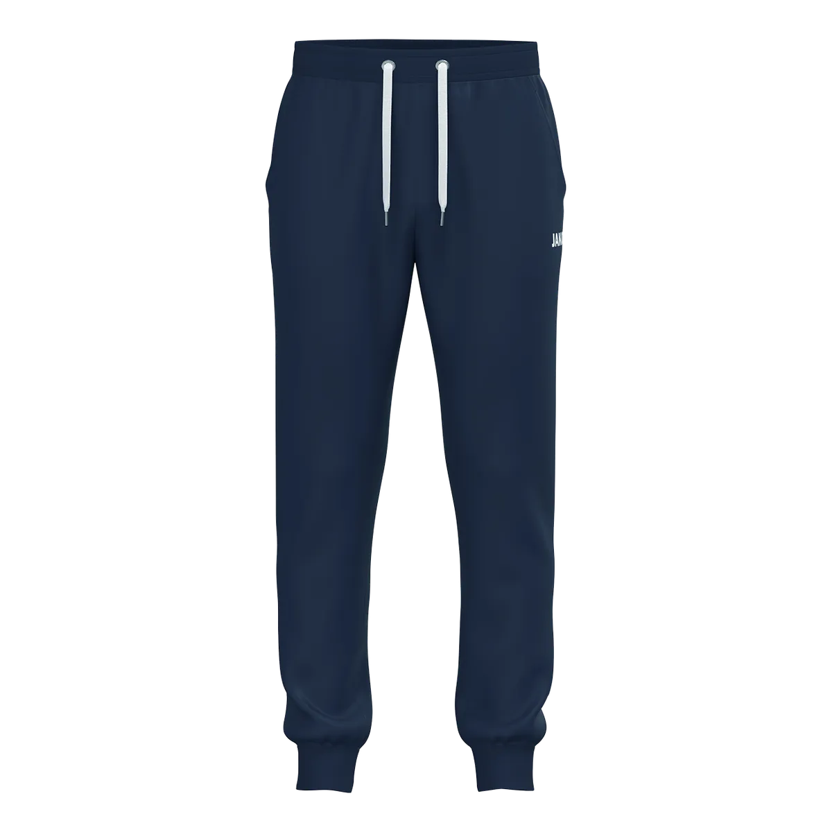 JAKO Jogginghose One Cotton mit Bündchen Unisex marine Front 