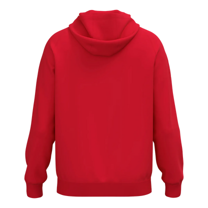 JAKO Kapuzensweat ONE Cotton Kinder rot Rücken 