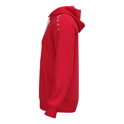 JAKO Kapuzensweat ONE Cotton Unisex rot Seite 