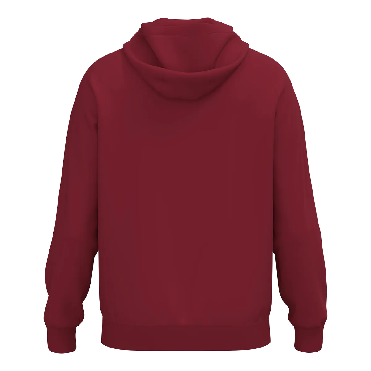 JAKO Kapuzensweat ONE Cotton Kinder bordeaux Rücken 