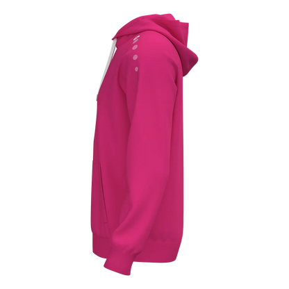 JAKO Kapuzensweat ONE Cotton Kinder deep pink Seite 