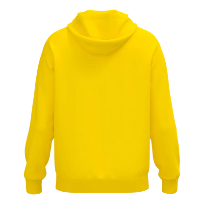 JAKO Kapuzensweat ONE Cotton Kinder gelb Rücken 