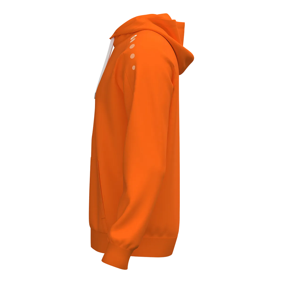 JAKO Kapuzensweat ONE Cotton Kinder neonorange Seite 