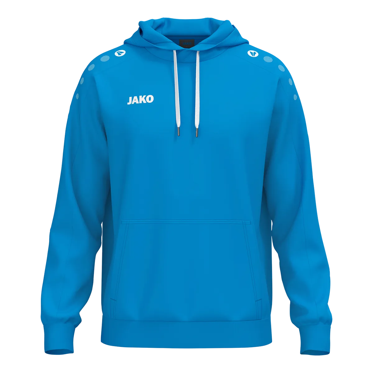JAKO Kapuzensweat ONE Cotton Kinder JAKO blau Front 