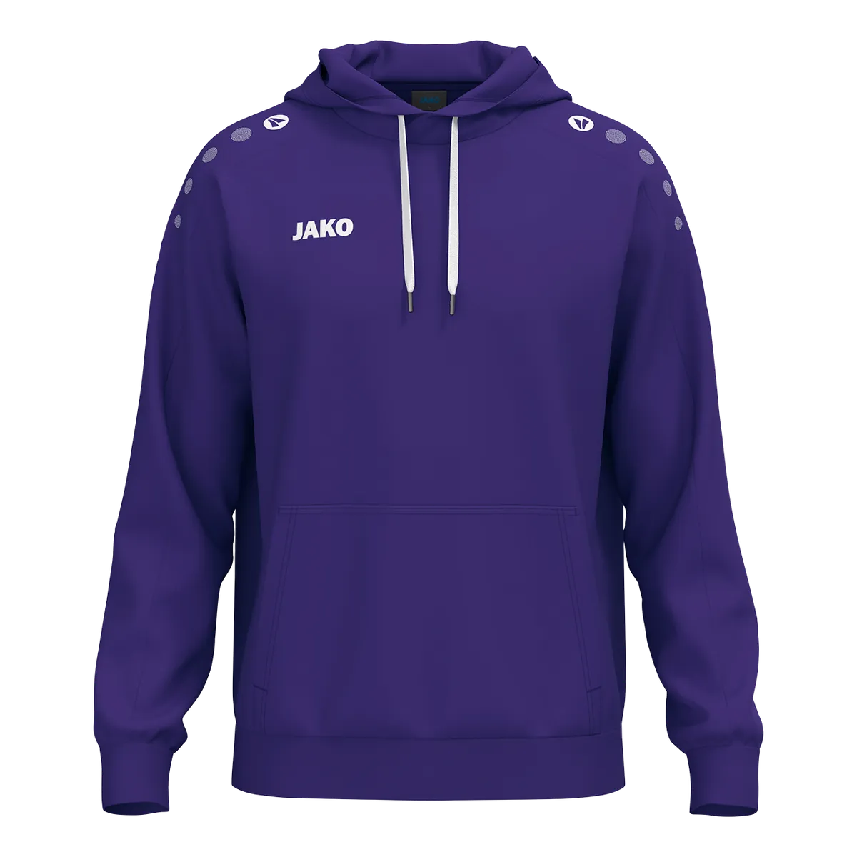 JAKO Kapuzensweat ONE Cotton Unisex violett Front 