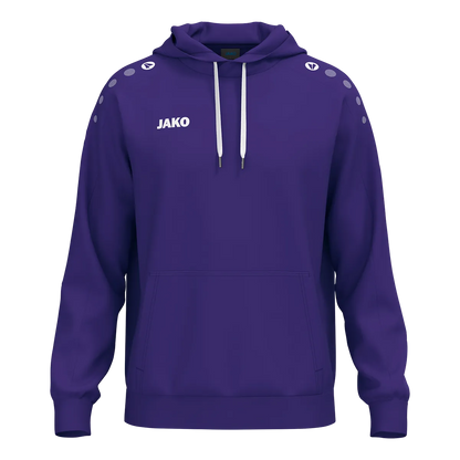 JAKO Kapuzensweat ONE Cotton Unisex violett Front 