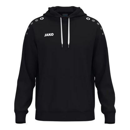 JAKO Kapuzensweat ONE Cotton Kinder schwarz Front 