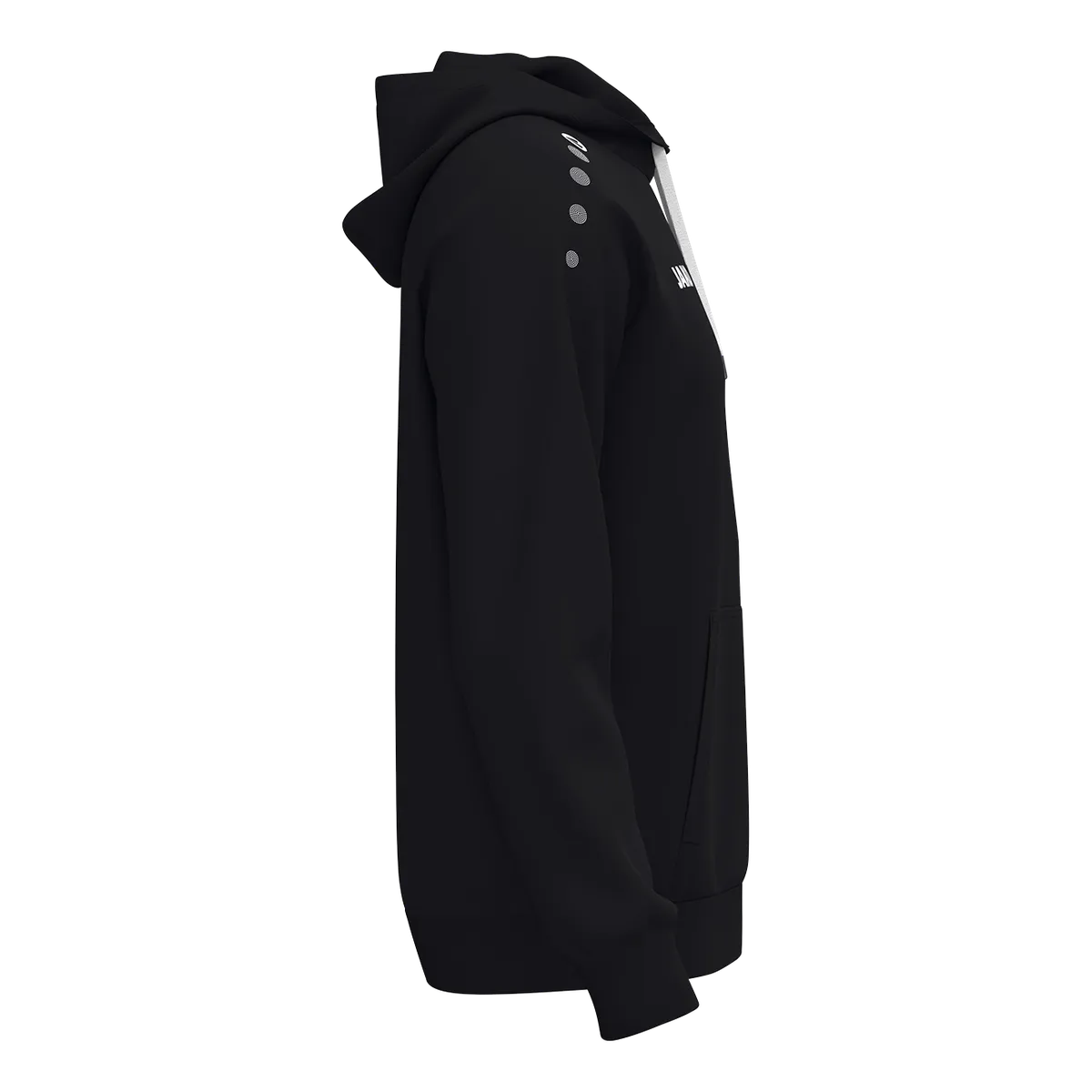 JAKO Kapuzensweat ONE Cotton Kinder schwarz Seite 