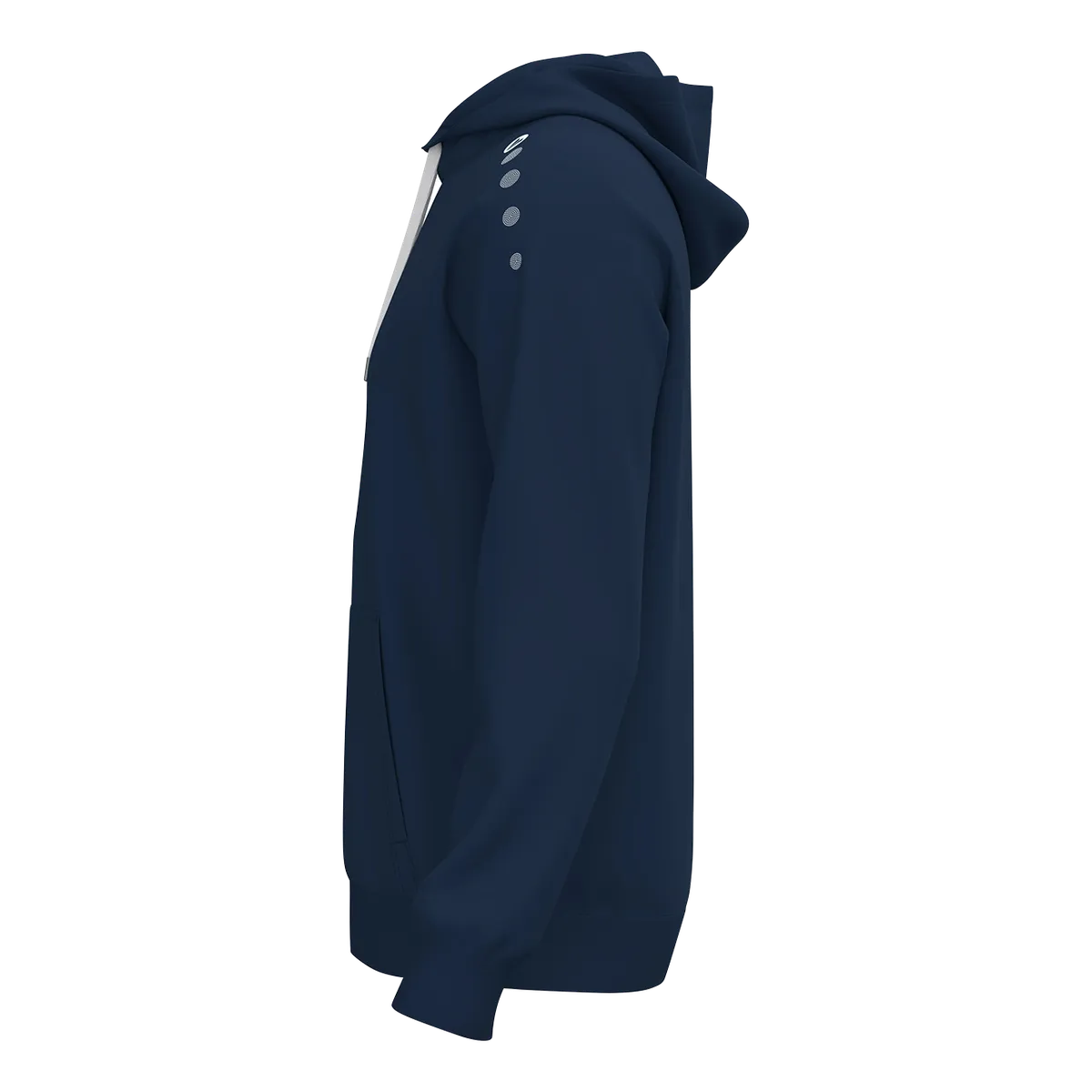 JAKO Kapuzensweat ONE Cotton Kinder marine Seite 