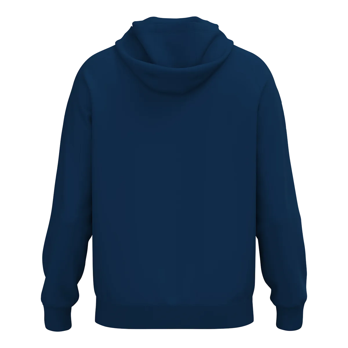 JAKO Kapuzensweat ONE Cotton Unisex navy/citro Rücken 