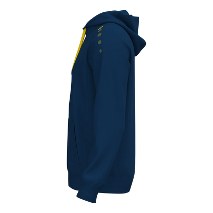 JAKO Kapuzensweat ONE Cotton Kinder navy/citro Seite 