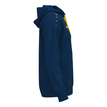 JAKO Kapuzensweat ONE Cotton Unisex navy/citro Seite 