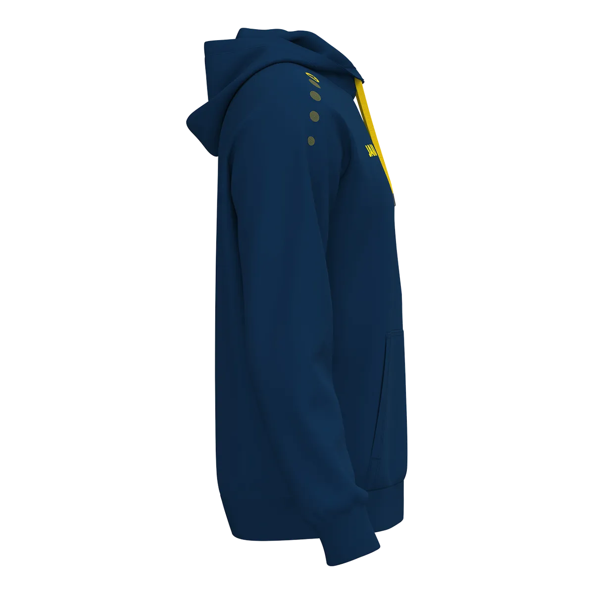 JAKO Kapuzensweat ONE Cotton Kinder navy/citro Seite 