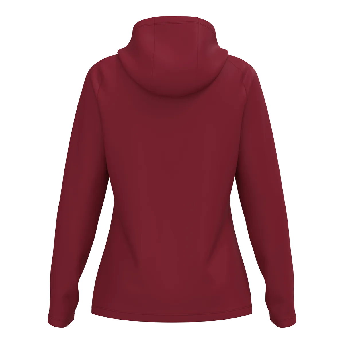 JAKO Kapuzenjacke ONE Damen bordeaux Rücken 