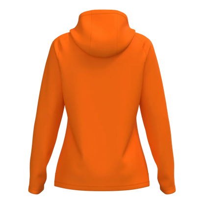 JAKO Kapuzenjacke ONE Damen neonorange Rücken 