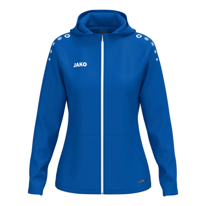 JAKO Kapuzenjacke ONE Damen royal Front 