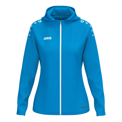 JAKO Kapuzenjacke ONE Damen JAKO blau Front 