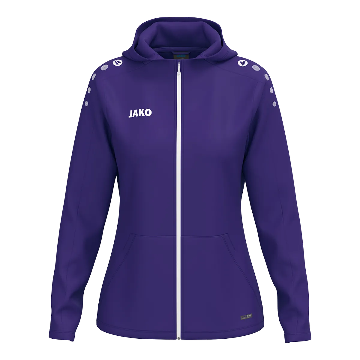 JAKO Kapuzenjacke ONE Damen violett Front 