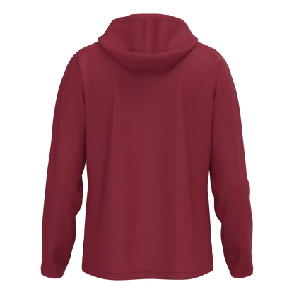 JAKO Kapuzenjacke ONE Kinder bordeaux Rücken 