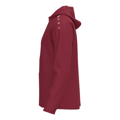 JAKO Kapuzenjacke ONE Kinder bordeaux Seite 