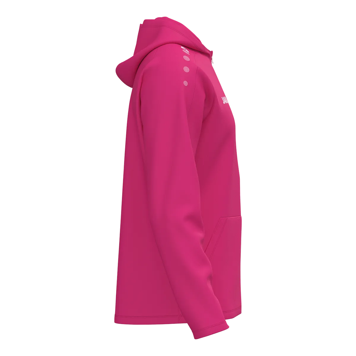 JAKO Kapuzenjacke ONE Kinder deep pink Seite 