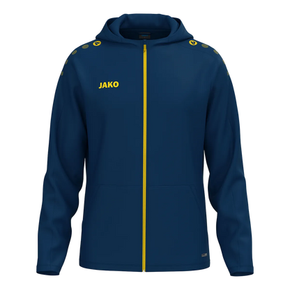 JAKO Kapuzenjacke ONE Unisex navy/citro Front 