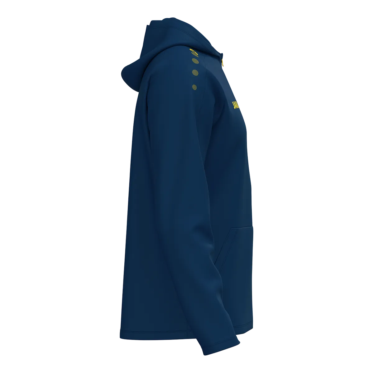 JAKO Kapuzenjacke ONE Kinder navy/citro Seite 
